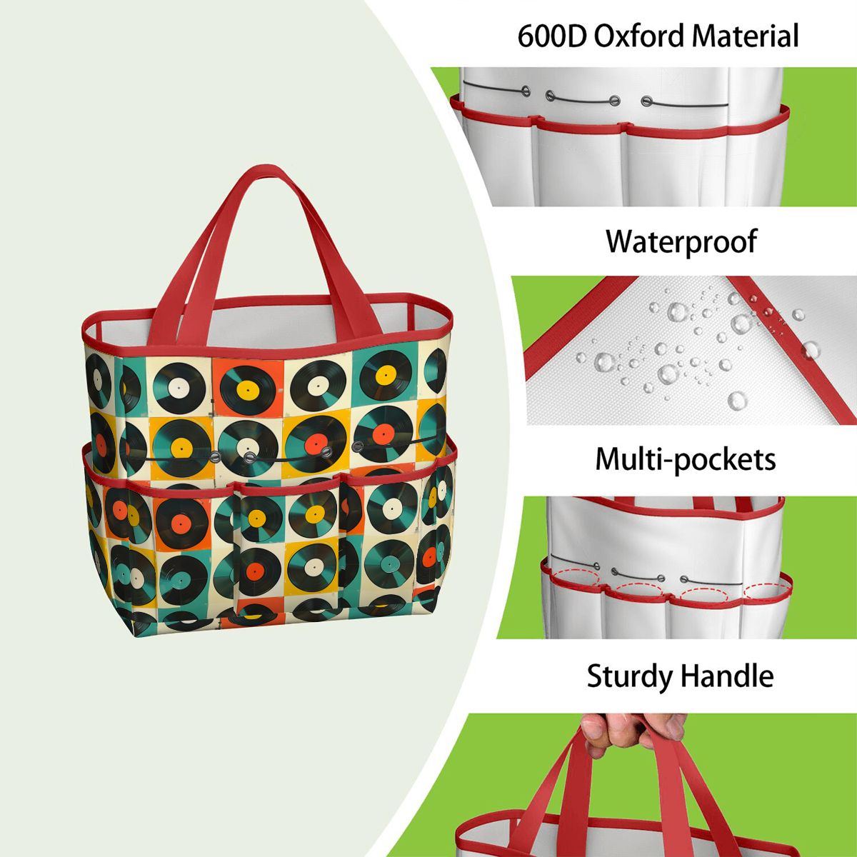 Retro Records, Groovy Mod Garden Tool Bag