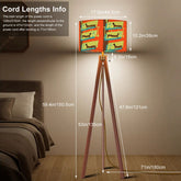 Mid Century Modern Doxie Dog, Dachshund Weiner Dog Retro Tripod Floor Lamp - Mid Century Modern Gal