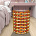 Mid Century Modern Storage Solution, Organization For Laundry, Closet, Office, Livingroom Circular Laundry Basket - Mid Century Modern Gal
