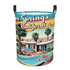 Mid Century Modern Flamingo Palm Springs California Laundry Basket - Mid Century Modern Gal
