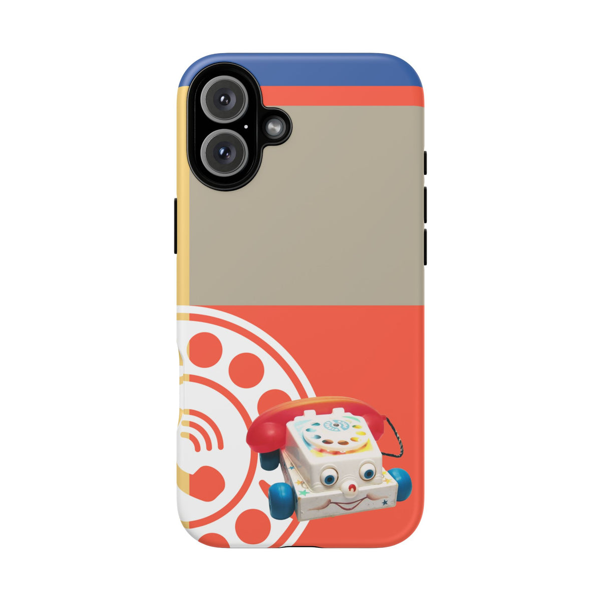 The First Original Phone, Eye Phone, Retro Kitschy Cute Rotary Phone, Tough Phone Cases