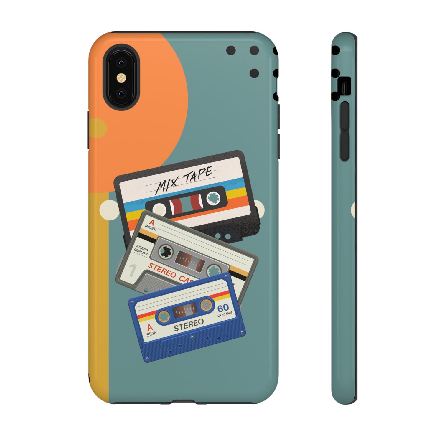 Gen X, Retro Cassettes Mid Mod Smart Phone Tough Cases