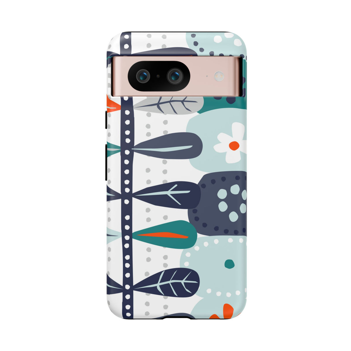 Scandinavian Modern Floral Nordic Hygge Tough Phone Case