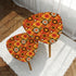 Groovy 70s Retro Flower Power Mod Nesting Tables - Mid Century Modern Gal
