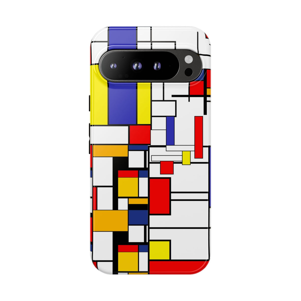 Retro Mod Mondrian, Mid Century Modern Style Tough Phone Case - Mid Century Modern Gal