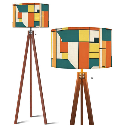 Bauhaus High Moderism International Style Mid Century Modern Tripod Floor Lamp - Mid Century Modern Gal