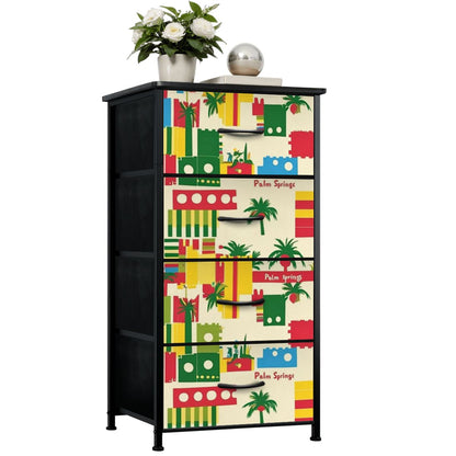 Mid Century Modern Old Palm Springs California Retro Mod 4-Drawer Dresser - Mid Century Modern Gal