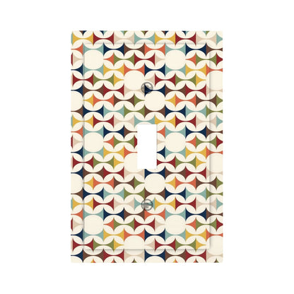 Scandinavian Designed Switch Cover, Modern Danish Modern Switch Cover 1-Gang 1 Toggle