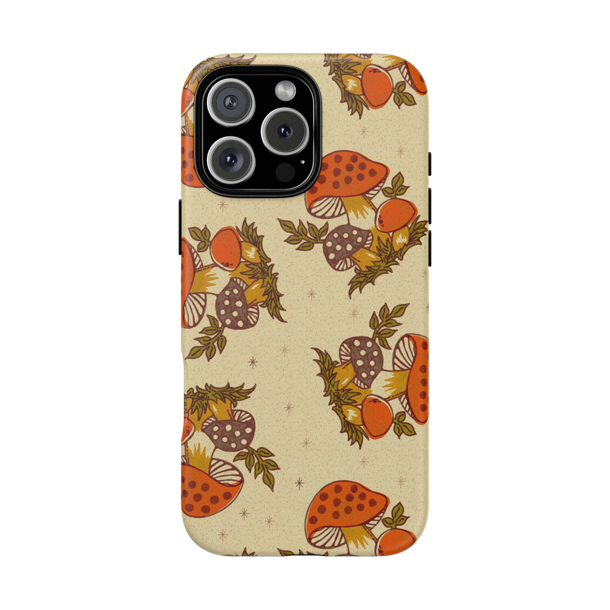 70s Merry Mushroom Groovy Retro Smart Phone Tough Phone Cases