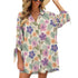 Retro Tropical Tiki Summer, Hawaiian Hibiscus Purple Women&