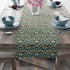 Art Deco Peacock Inspired Table Runner - Mid Century Modern Gal