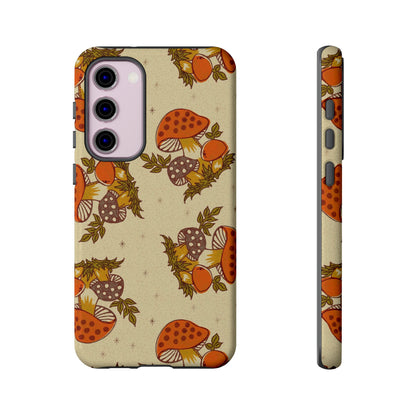 70s Merry Mushroom Groovy Retro Smart Phone Tough Phone Cases