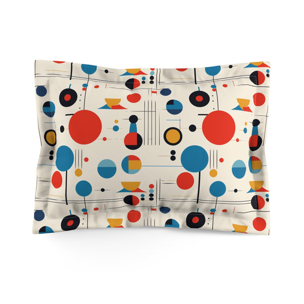 Mid Century Modern Bauhaus Modern Pillow Sham