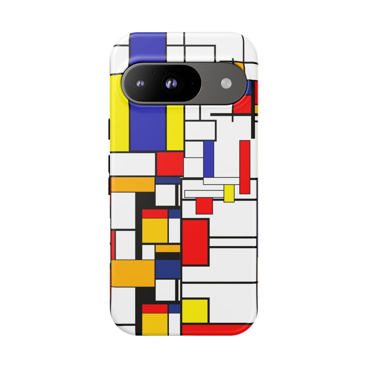 Retro Mod Mondrian, Mid Century Modern Style Tough Phone Case