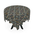 Mid Century Modern Elegant Gray Geometric Starburst Tablecloth - Mid Century Modern Gal