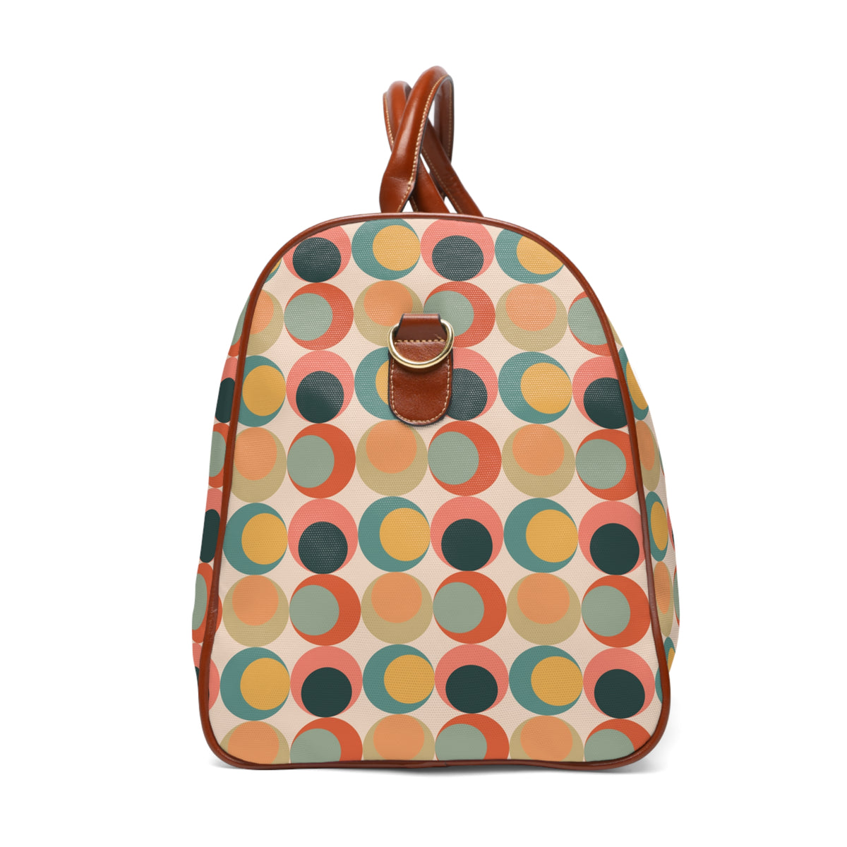 Atomic Cat, Time Capsule Travel Mid Century Modern Quirky Fun Carry On, Weekender, Waterproof Travel Bag - Mid Century Modern Gal