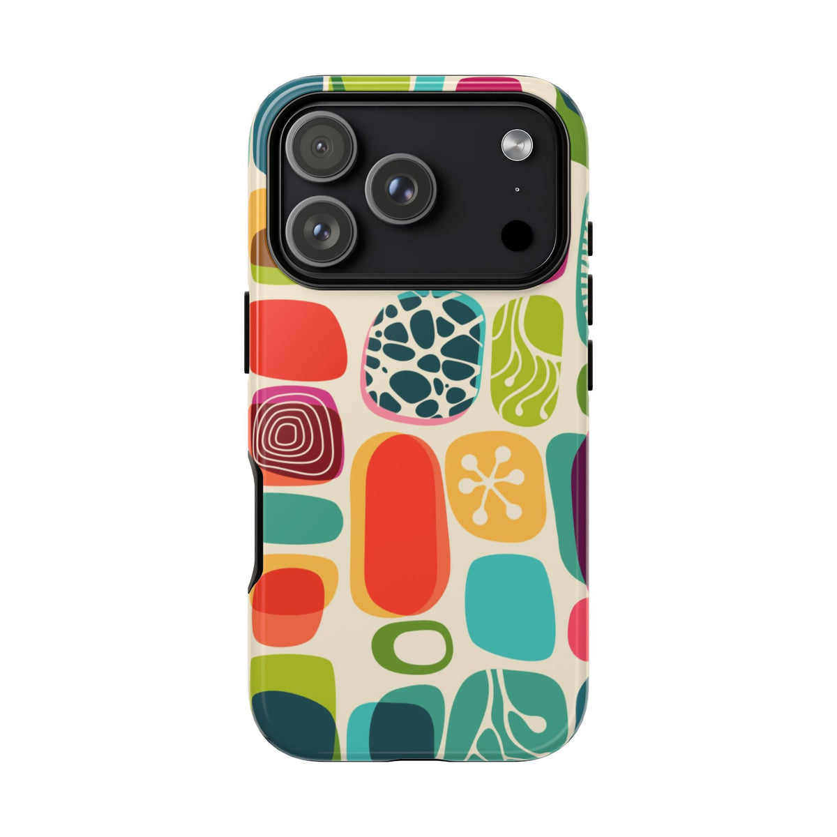 Mid Century Modern Amoeba Designed Tough Phone Case