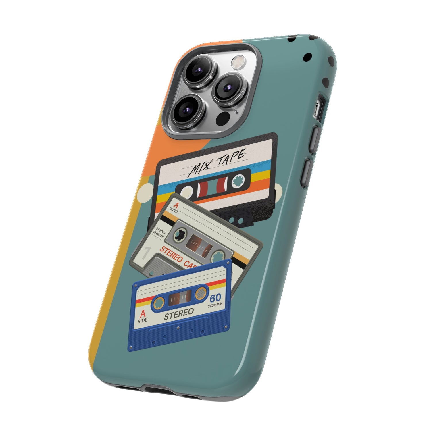 Gen X, Retro Cassettes Mid Mod Smart Phone Tough Cases