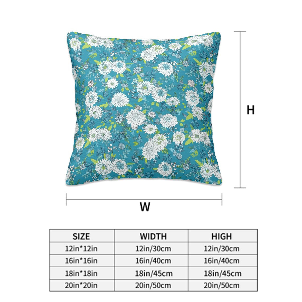 Chinoiserie Asian Inspired Floral Pagoda Pillow Covers