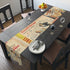 Vintage Pyrex Kitchen Ads, Mod Kitschy 50s Table Runner - Mid Century Modern Gal