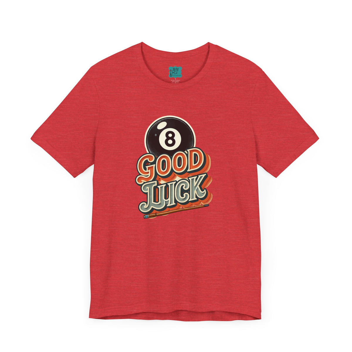 Good Luck  Vintage Pool Theme, Perfect for Games Night, Pool League Birthday Gift, Casual Style, Party Outfit - Mid Century Modern Gal