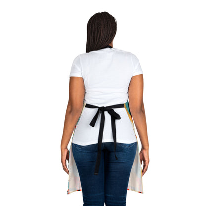 Mid Century Modern Bauhaus Geometric Mid Mod, Kitschy Retro Apron - Mid Century Modern Gal