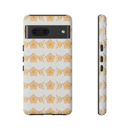Pyrex Golden Butterfly Floral Phone Case, Tough Cases for Stylish Protection, Gift for Her, Durable, Trendy Floral Design, Cell Phone Cover
