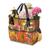 70s Retro Revival Flower Power Groovy Floral Mid Mod Garden Tool Bag - Mid Century Modern Gal