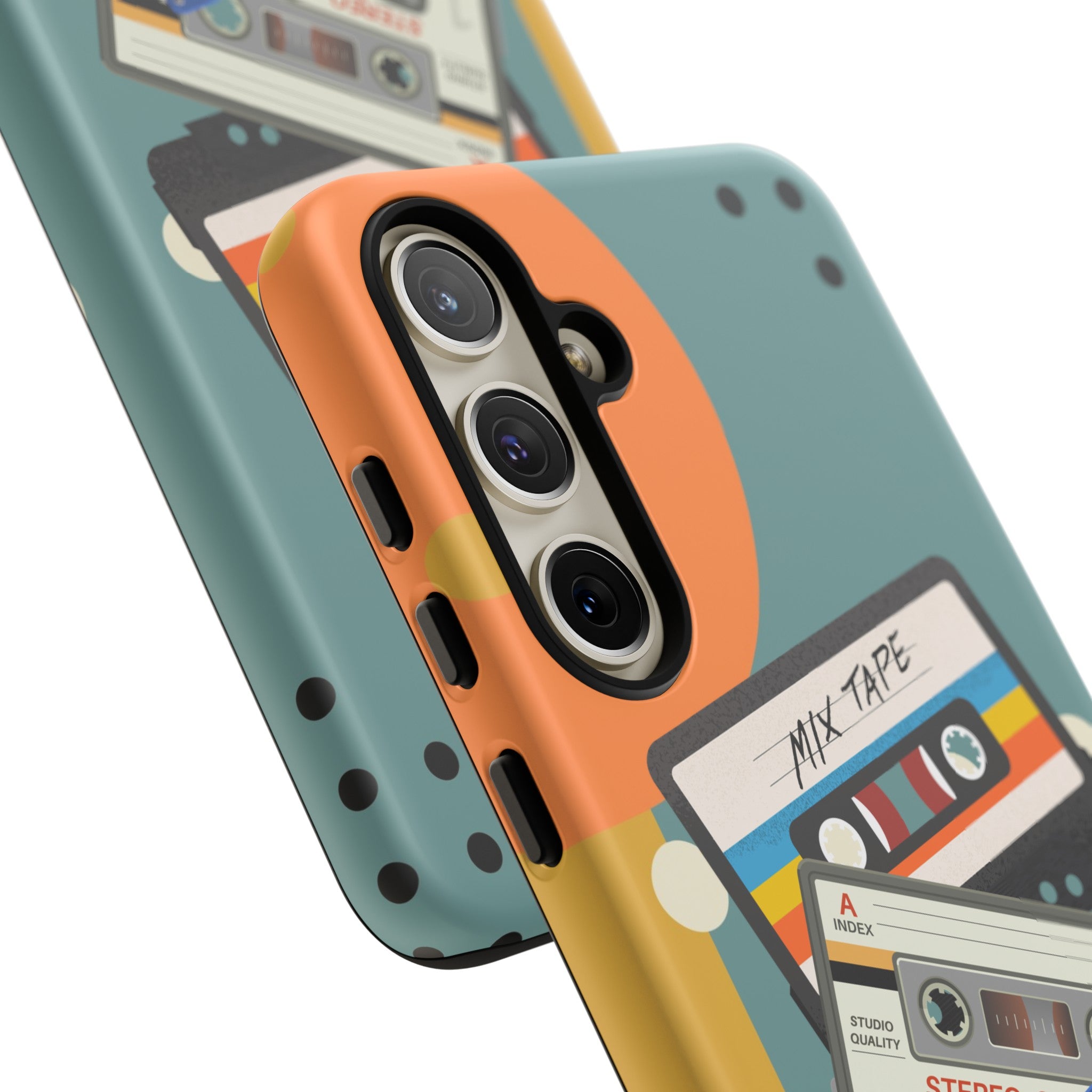 Gen X, Retro Cassettes Mid Mod Smart Phone Tough Cases