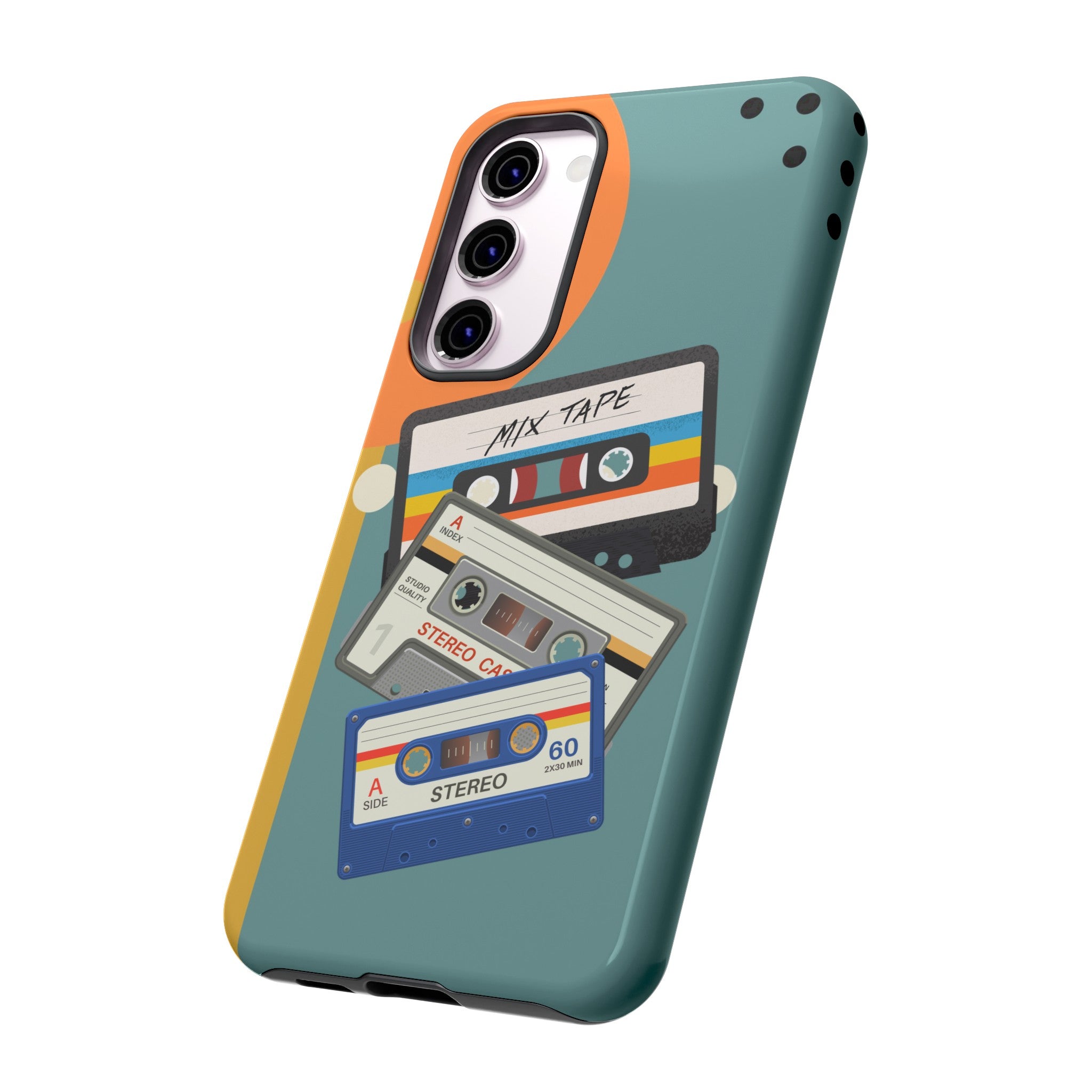 Gen X, Retro Cassettes Mid Mod Smart Phone Tough Cases