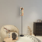 Mid Mod Retro Scandinavian Flower, Nordic Designed Hygee Leaves MCM Floor Lamp - Mid Century Modern Gal