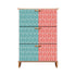 Art Deco Modern Shoe Storage Cabinet | Stylish & Functional Entryway Organizer - Mid Century Modern Gal