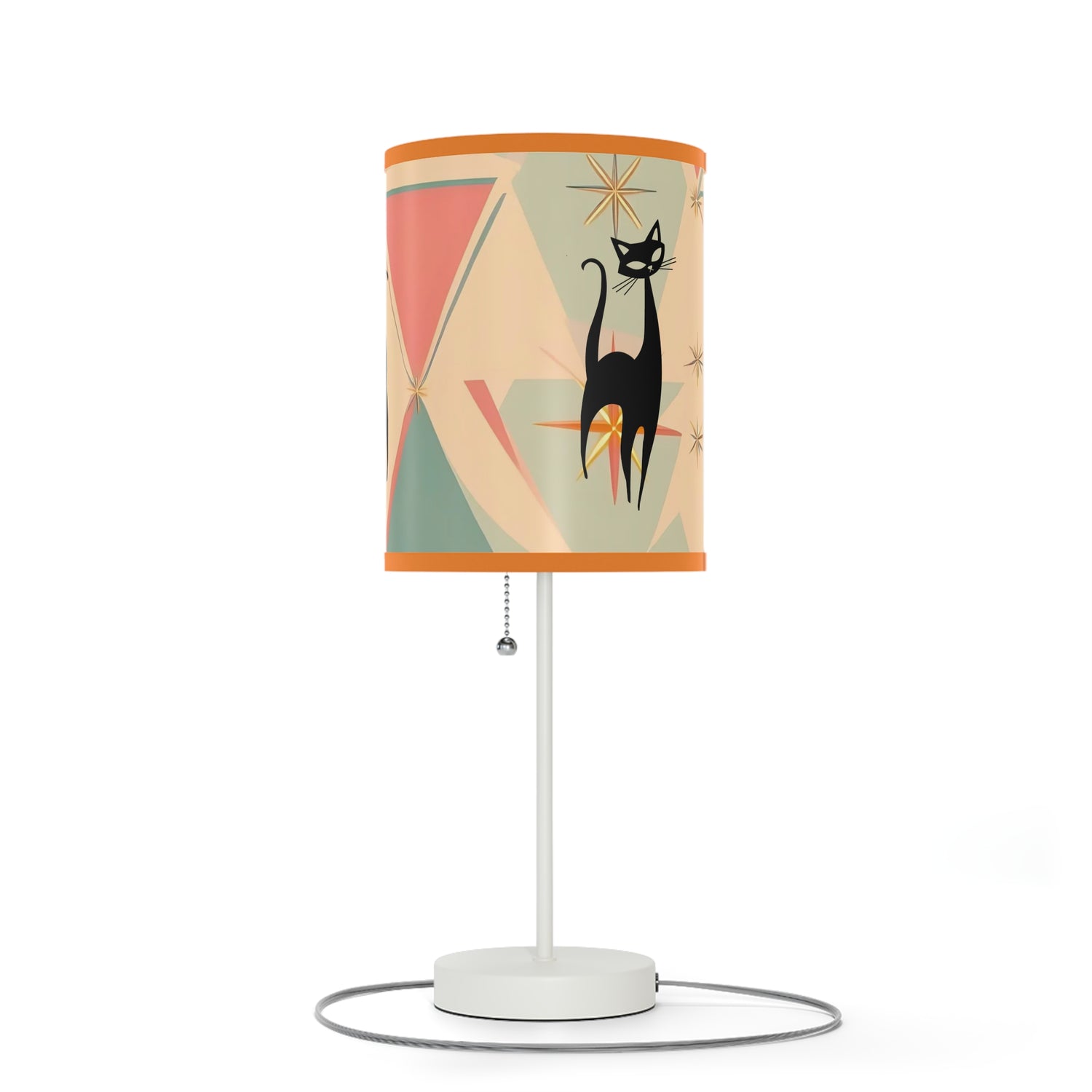 Mid-Century Modern Cat Lamp – Stylish Home Decor for Cat Lovers - Mid Century Modern Gal
