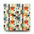 Mid Century Modern Bauhaus Designed MCM Acrylic Wall Clock - Mid Century Modern Gal