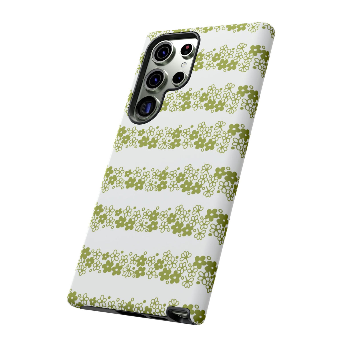 Pyrex Crazy Daisy Spring BlossonFloral Phone Case: Tough Cases with Elegant Green Floral Design, Durable Phone Cover