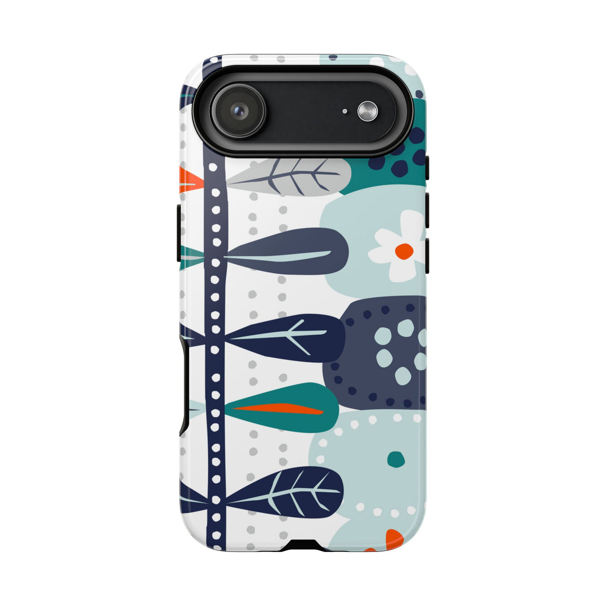 Scandinavian Modern Floral Nordic Hygge Tough Phone Case