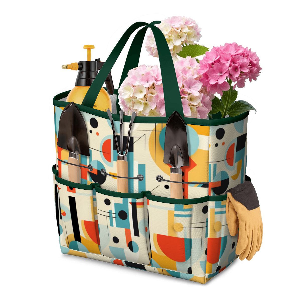 Mid Century Modern Bauhaus Designed Garden Tool Bag - Mid Century Modern Gal