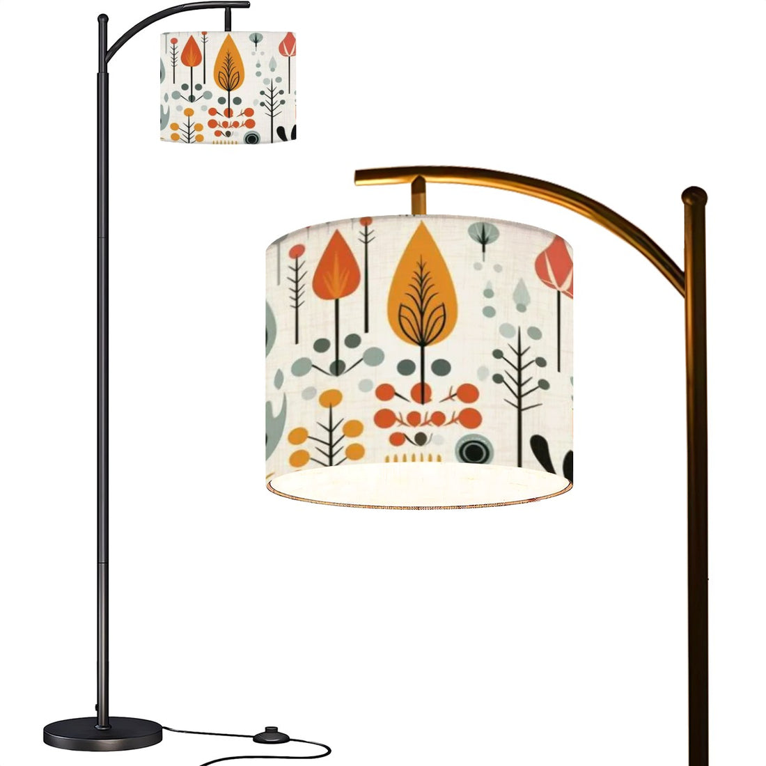 Mid Century Modern Scandi Modern Danish Designed Arc Floor Lamp - Mid Century Modern Gal