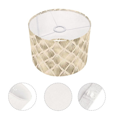 Art Deco Fan Flecked Geometric Modern Lamp SHADE ONLY - For Arc Floor Lamps Only - Mid Century Modern Gal