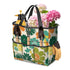 70s Flower Power Retro Groovy Mod Orange Yellow Teal Green Garden Tool Bag - Mid Century Modern Gal