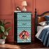 Mid Century Modern 60s Gal Martini Designed Retro 4-Drawer Dresser - Mid Century Modern Gal