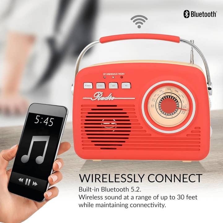 Wholesale Supersonic Multi-Function Bluetooth Retro Speaker