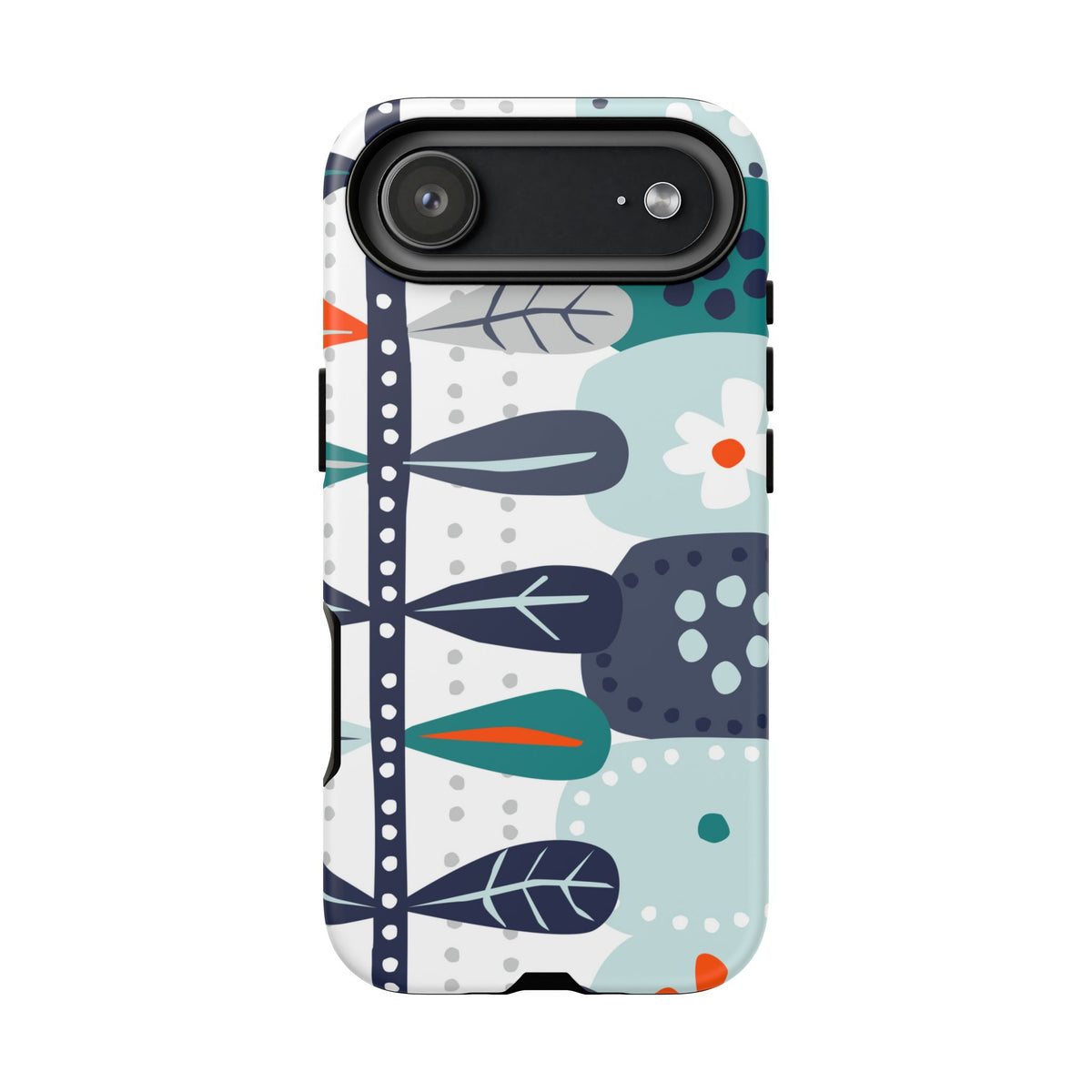 Scandinavian Modern Floral Nordic Hygge Tough Phone Case