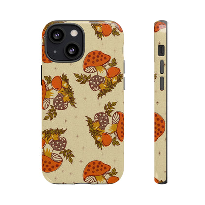 70s Merry Mushroom Groovy Retro Smart Phone Tough Phone Cases