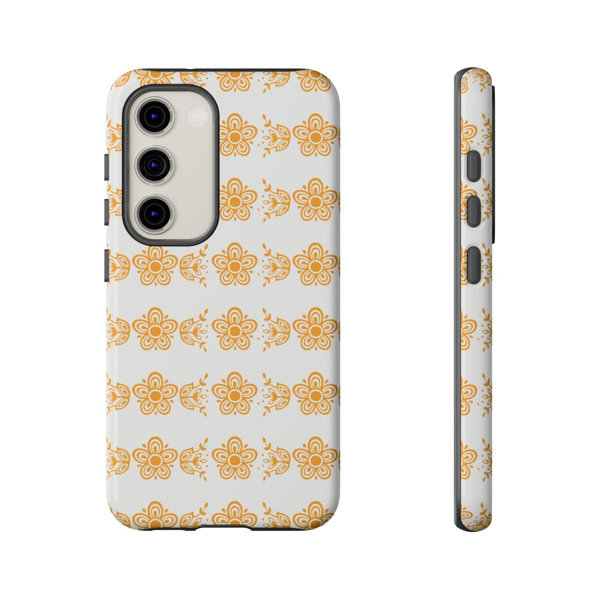 Pyrex Golden Butterfly Floral Phone Case, Tough Cases for Stylish Protection, Gift for Her, Durable, Trendy Floral Design, Cell Phone Cover