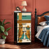 Mid Century Modern 70s Owls Kitschy Martini Time 4-Drawer Dresser - Mid Century Modern Gal