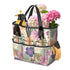 Retro Tropical Tiki Summer, Hawaiian Hibiscus Purple Garden Tool Bag - Mid Century Modern Gal