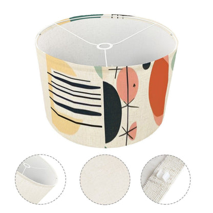 Mid Century Modern Abstract Mod Lamp Shade ONLY - For Tripod Floor Lamps Only - Mid Century Modern Gal