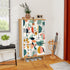 Mid Mod Boho Designed Shoe Storage Shoe Cabinet - Mid Century Modern Gal