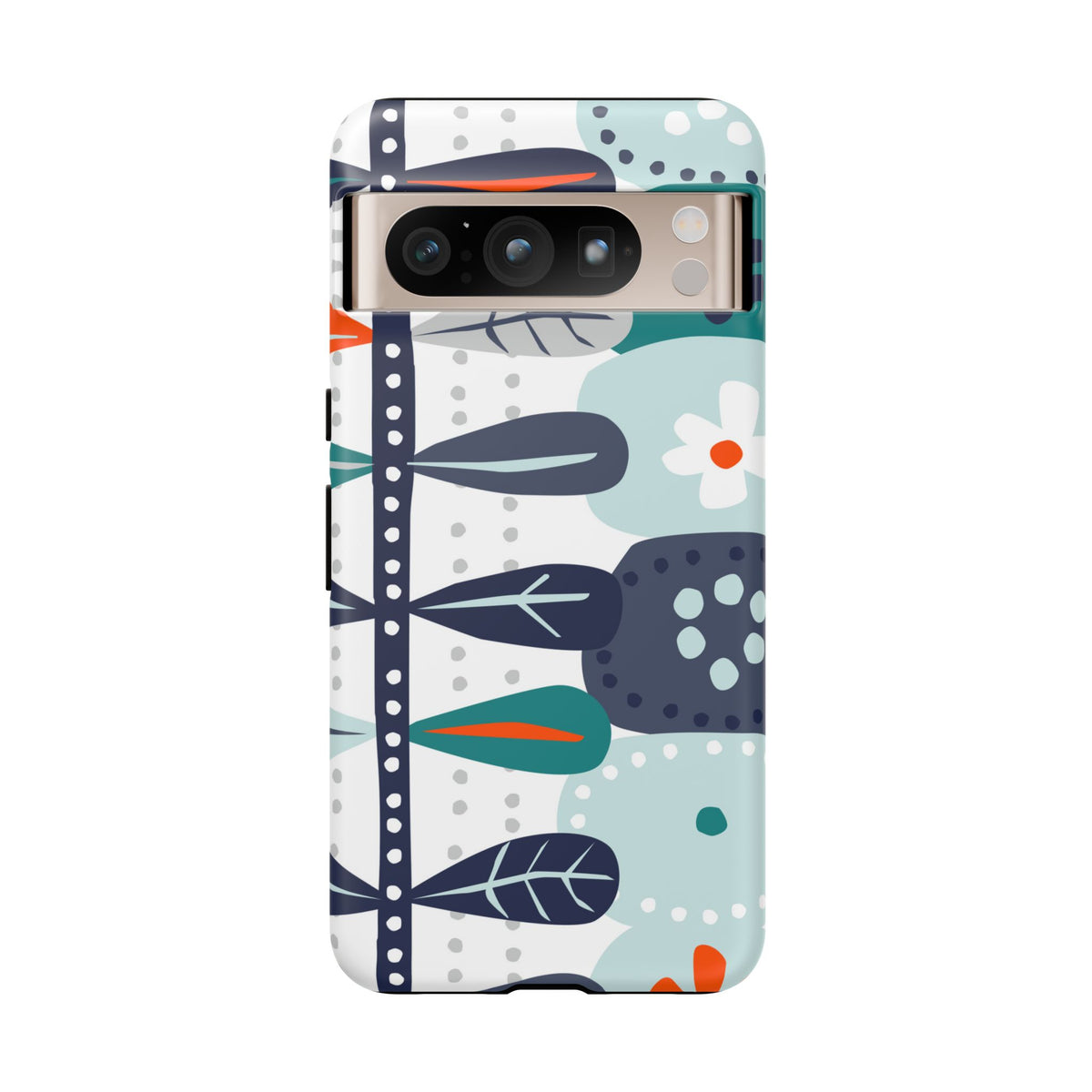 Scandinavian Modern Floral Nordic Hygge Tough Phone Case